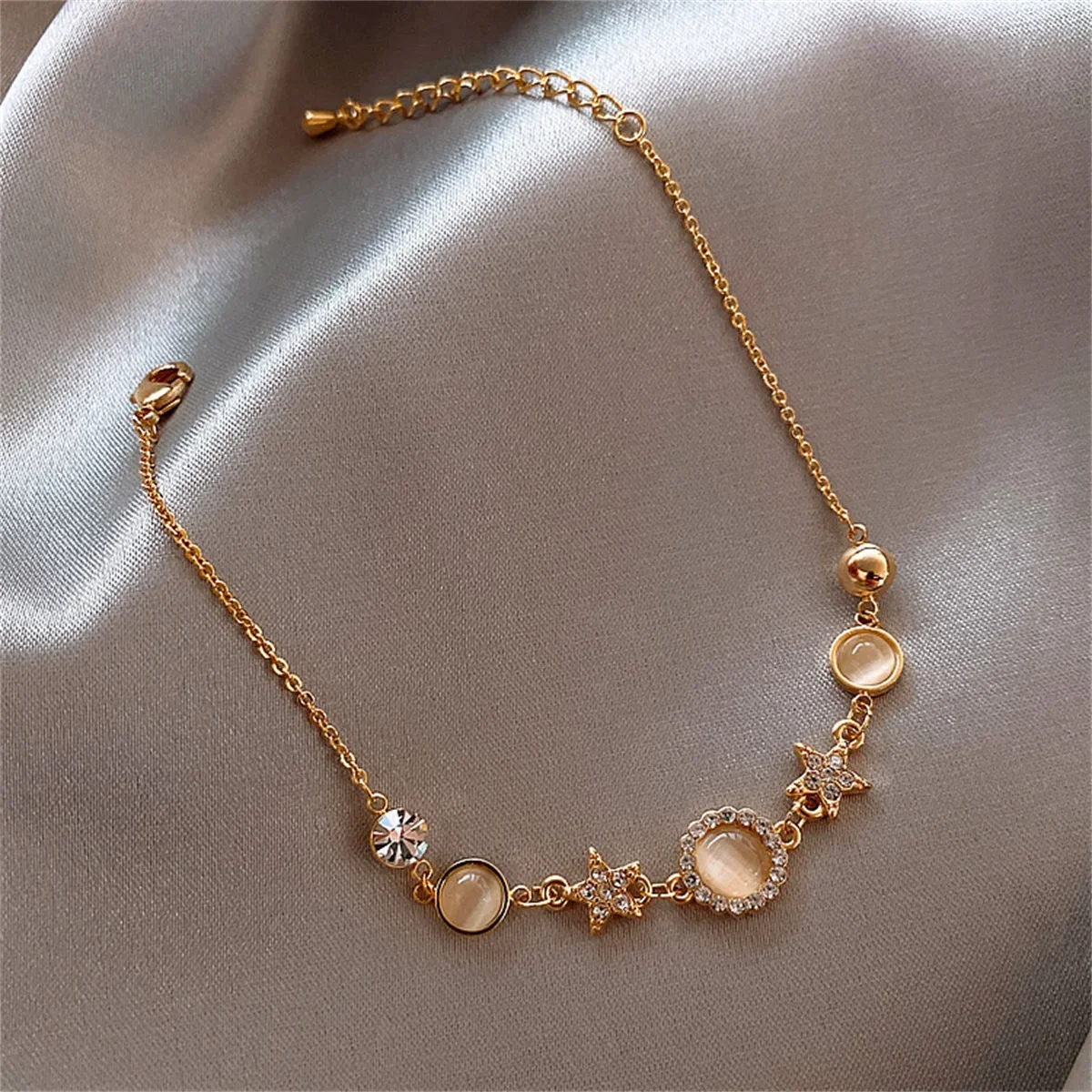 2024 New Fashion Little Star Bracelet Women's Alloy Bracelet Party Jewelry Accessories As A Love Gift for Girlfriends