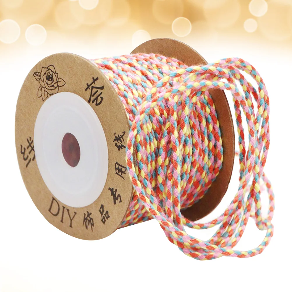 

Braided Bead Thread Bracelet Rope Hand-woven Supply DIY Necklace Hanging Jewelry Making