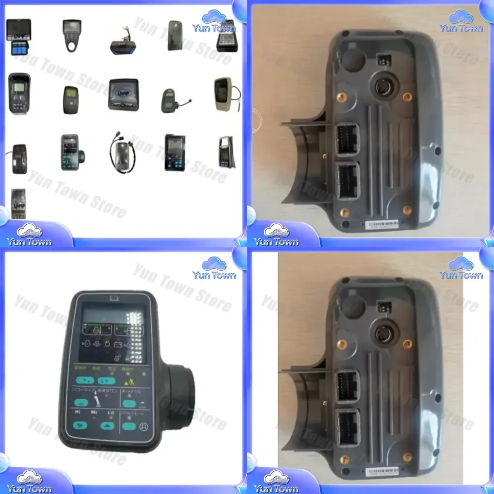 LCD Display Screen for Komatsu PC200-6 PC220-6 PC240-6 Excavator Parts Heavy Equipment Monitor Replacement Construction