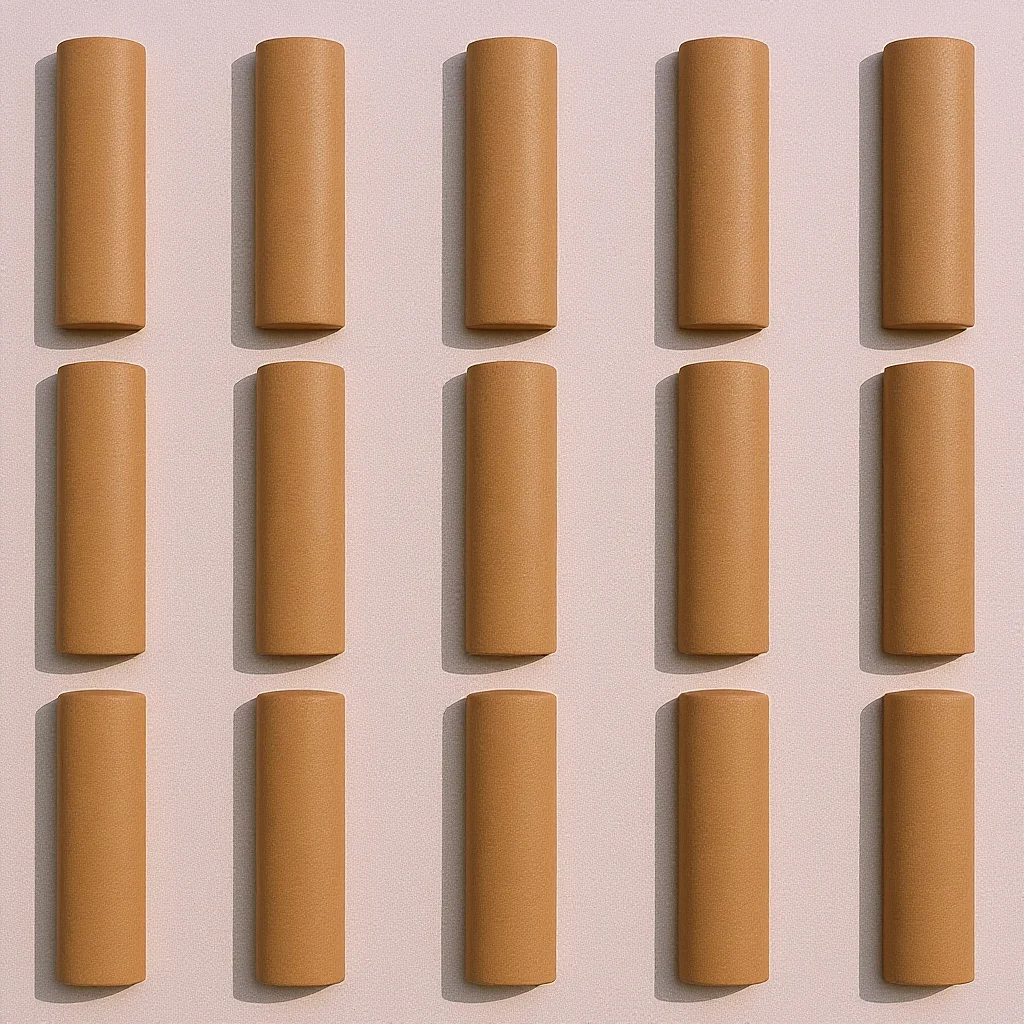 15Pcs Paper Roll Tube Craft Cardboard Tubes for DIY Projects Strong Poster Tube for Creative Art Needs Paper Roll