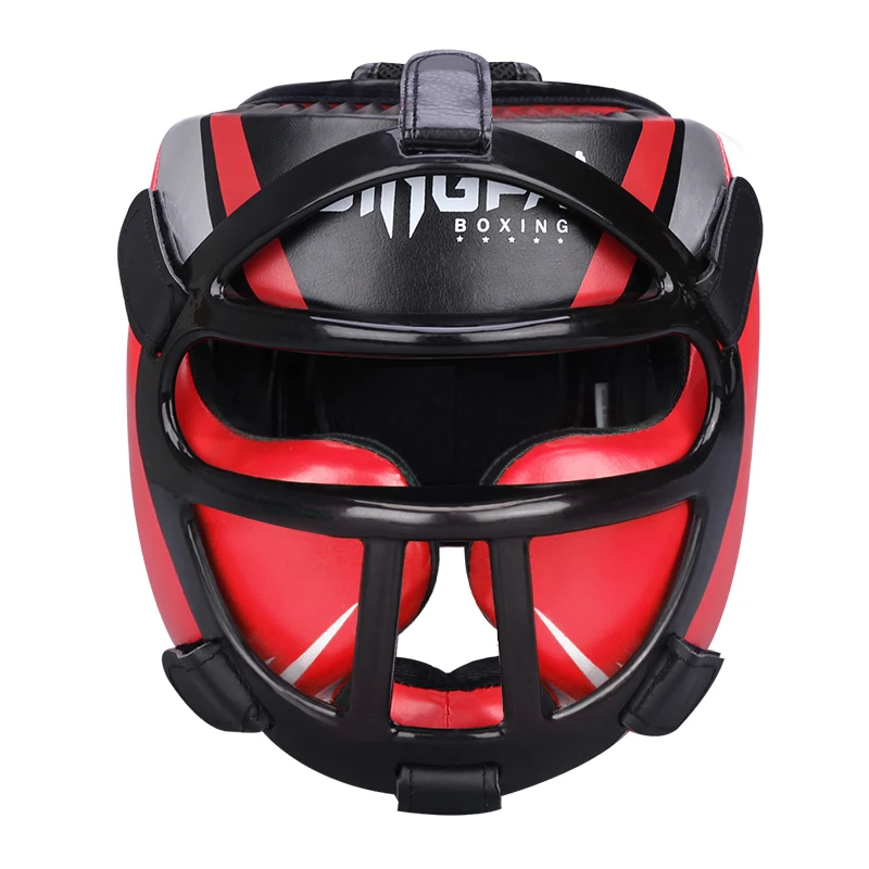 Kids/Adults New MMA Muay Thai Boxing Helmet W/Mask Taekwondo Martial Arts Sparring Headgear Training Equipment Head Protector