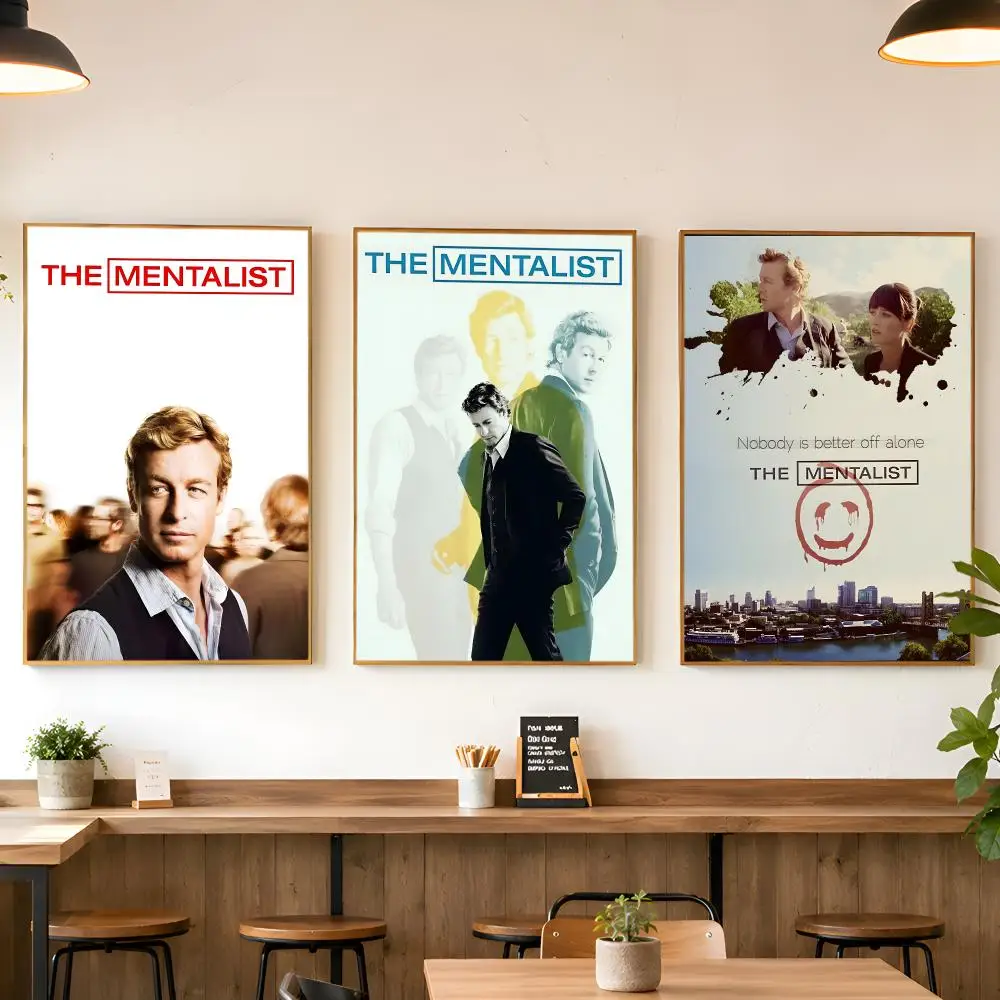 TV The M-Mentalist Poster Matte Wall Peel And Stick Decor Bedroom Living Room Office Dorm Home
