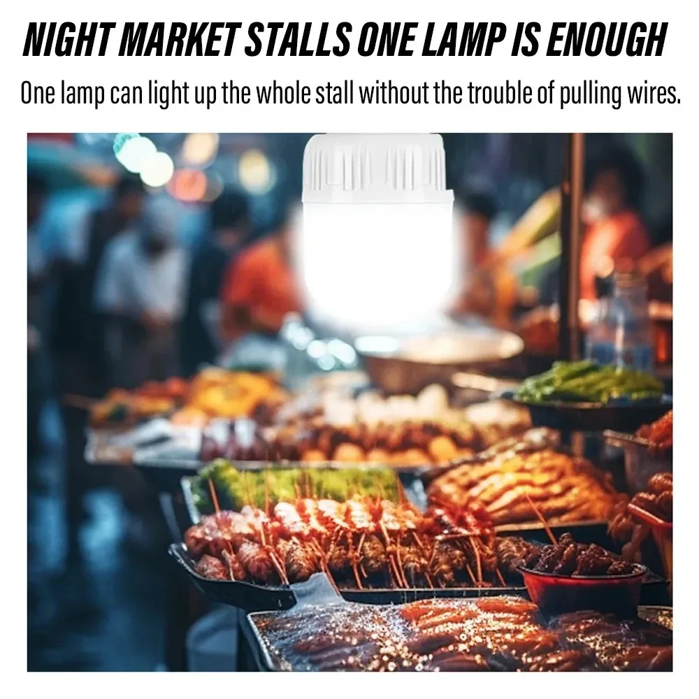 1-10 個超高輝度充電式 LED ランタン防水ポータブルキャンプライト緊急サーチライト屋外ハイキングバーベキュー