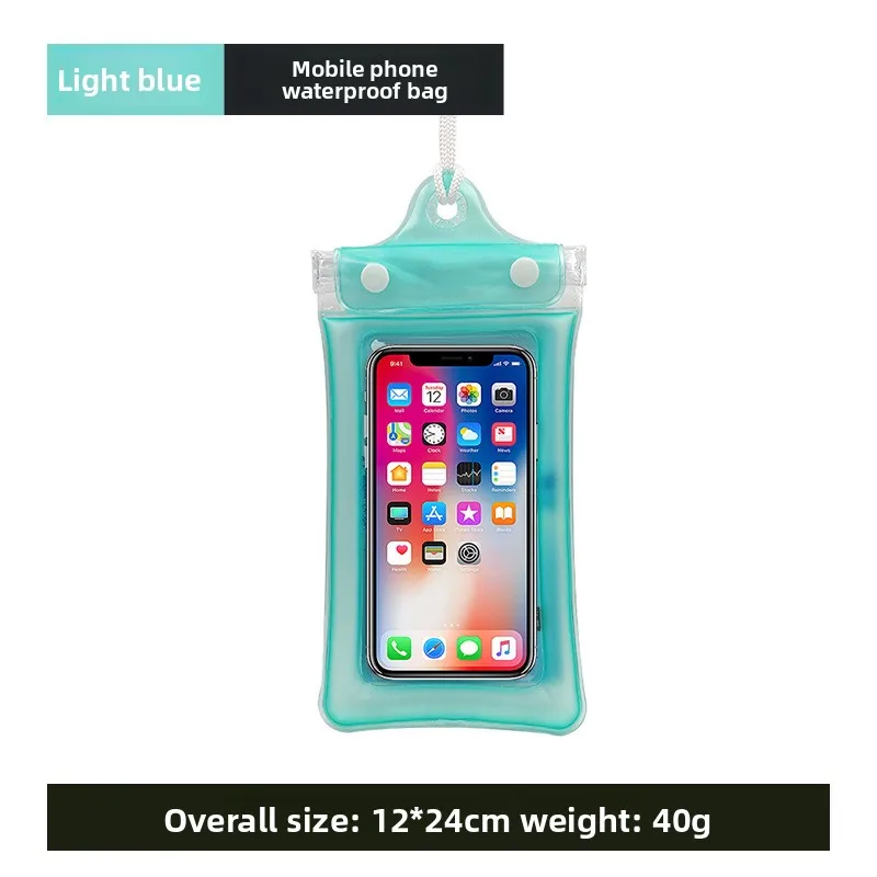 High Transparency Waterproof Bag Sensitive Touch Screen Mobile Phone Case Outdoor Swimming