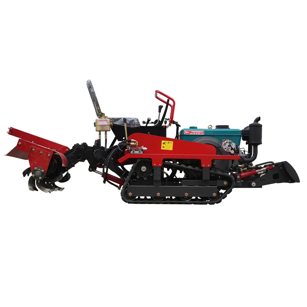 Chinese Mini Crawler Mini 35HP Cultivators Mini Tiller Rotary tiller Farm