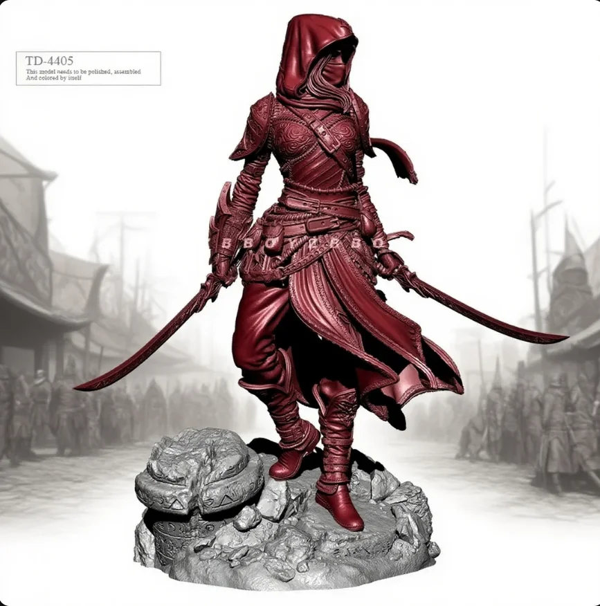 

50mm 75mm Resin model Dune Assassin colorless and self-assembled TD-4405/3D