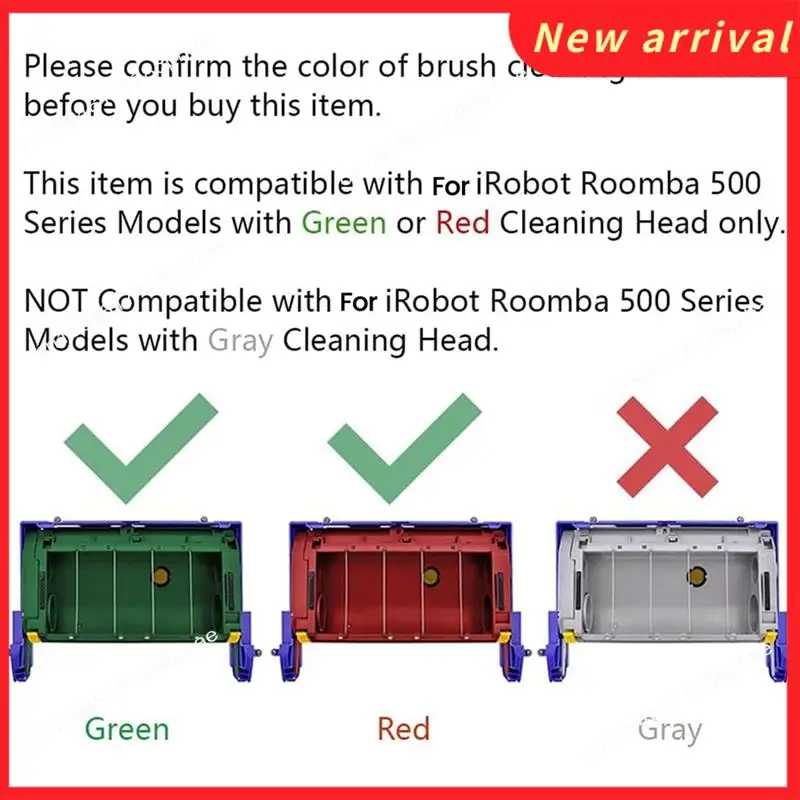 N89R Vervangende Onderdelen Kit Voor Irobot Roomba 500 Serie Stofzuiger 500 505 510 521 530 531 532 534 535 545 550
