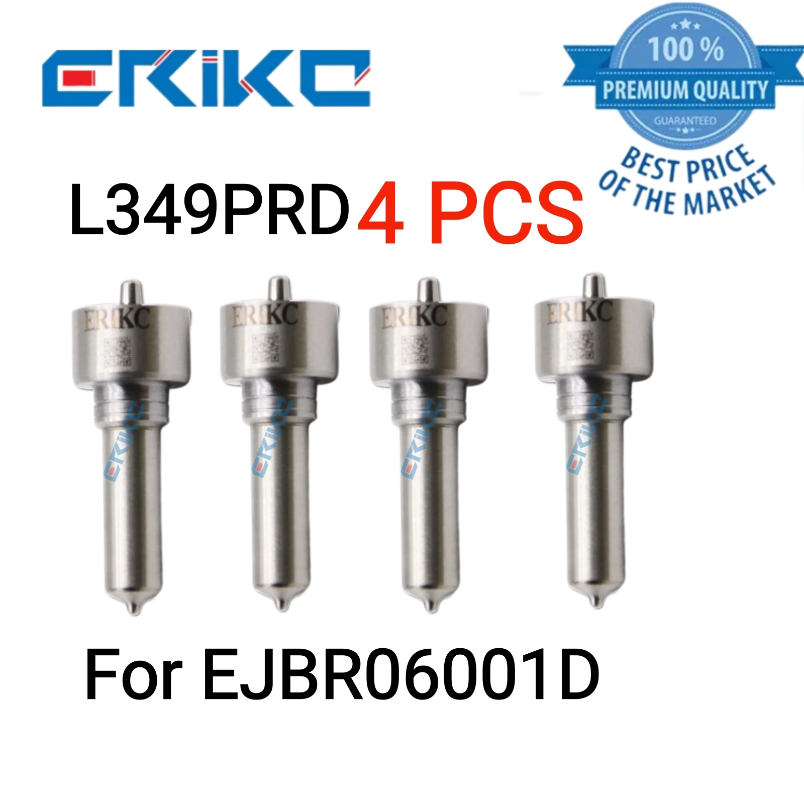 

4 PCS L349PRD Diesel Injector Nozzle L 349 PRD Sprayer Nozzle L349 PRD Nozzle Tip for EJBR06001D