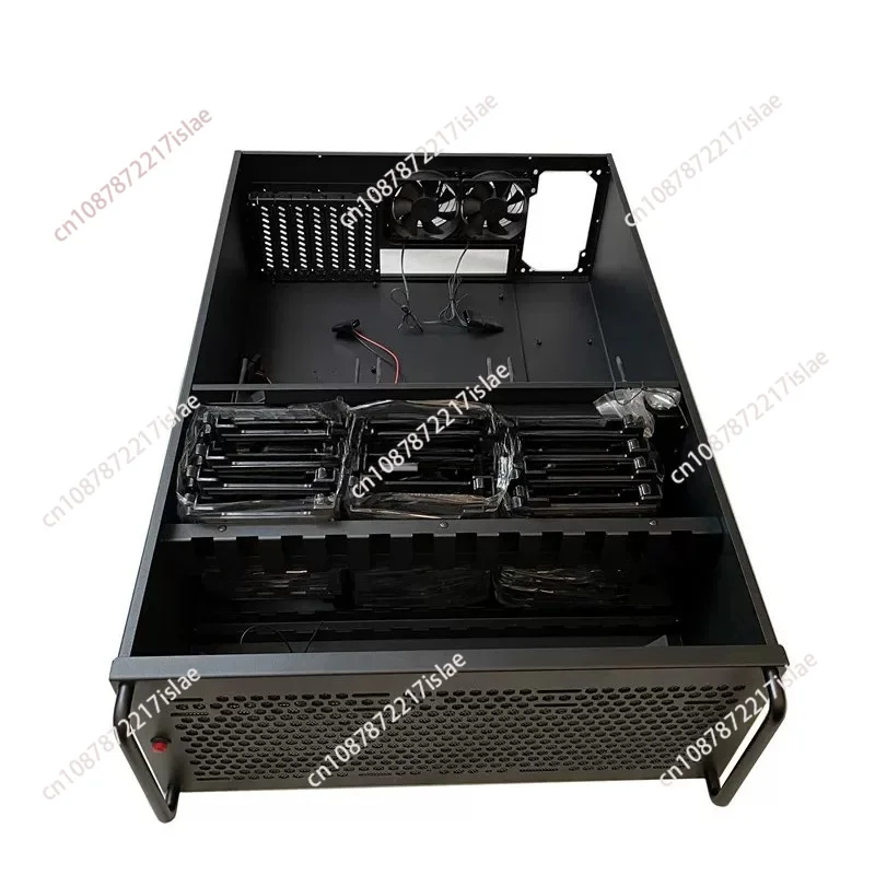 4U Rack Mount Server Chassis 19 Inch 24 HDD Bay Storage Case