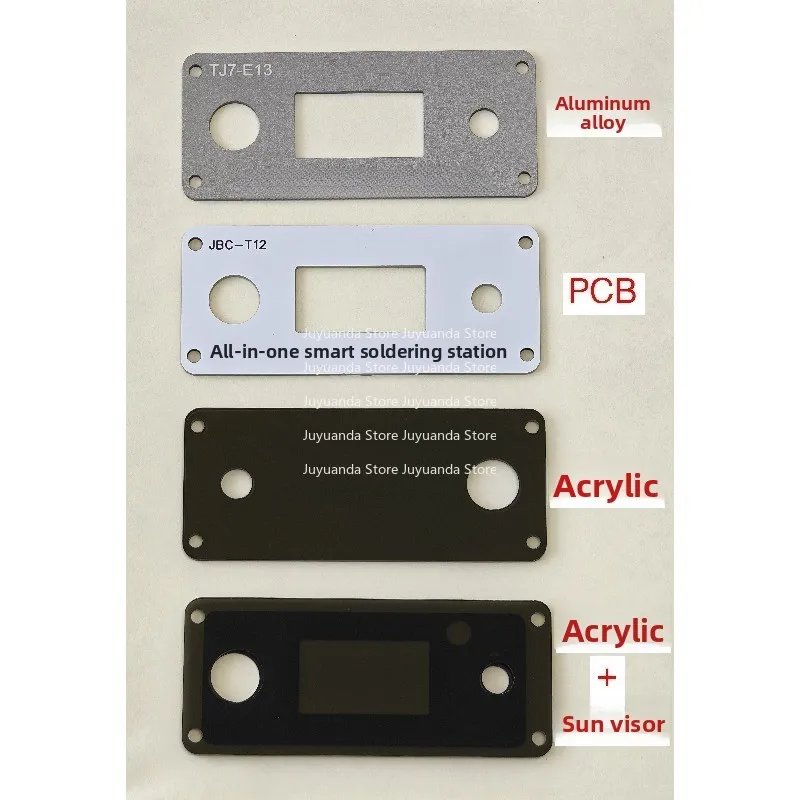 88 x 38mm PCB Front Panel Durable Printed Circuit Board Front Plate for Welding Table Workshop DIY Repair Workbench
