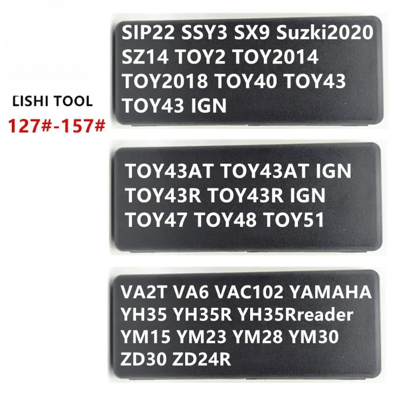 

Toy43 Toy43AT Toy48 Toy51 Toy2014 TOY2015 TOY2025 TOY2Track Lishi 2-in-1 Tools Lishi 2in1Kit Lishi Set Car Door Open for TOYOT.A