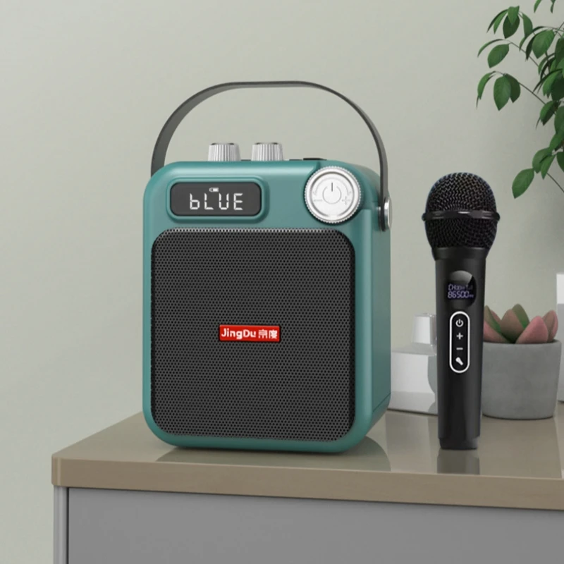 

20W Wireless Bluetooth Loud Party Speakers KTV Karaoke Speaker Mini Audio System Support TF Card USB Playback