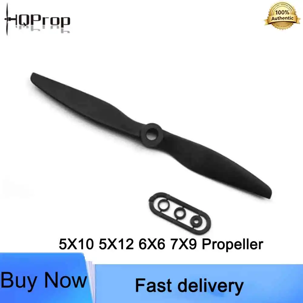 HQPROP 5X10 5X12 6X6 7X9 2 Blade Glass Fiber Reinforced Nylon Propeller for FPV Racing Drone Accessories