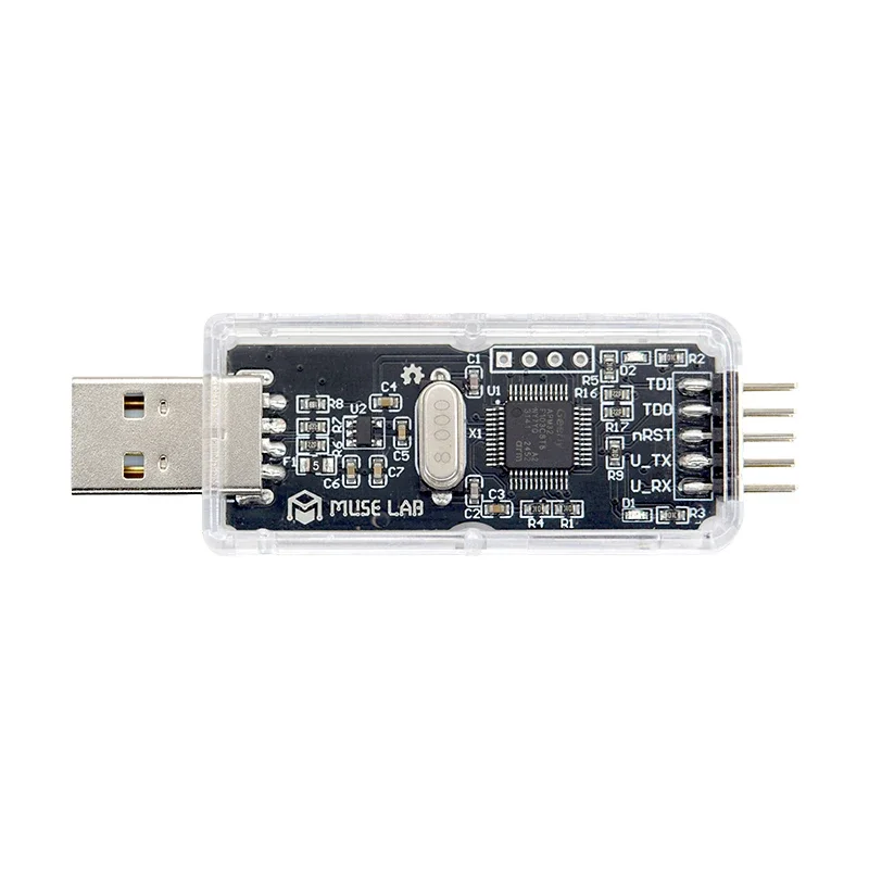 Muse Lab CKLink-lite Depurador Download CSKY RISC-V JTAG5/JTAG2/Programador de porta serial CDS/CDK