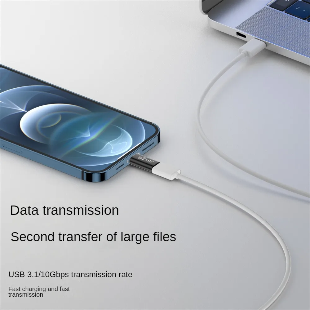 Cable Adapter Thunderbolt High Speed Transmission Powerful Wear Resistant Fast Charging Digital Cables Converter 100w Effcient