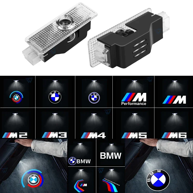 

Led HD Car Door logo Welcome Light Projector Lamps For BMW E60 E61 E63 E64 E90 E91 E92 E93 F10 F07 F12 F13 F30 E87 Accessories