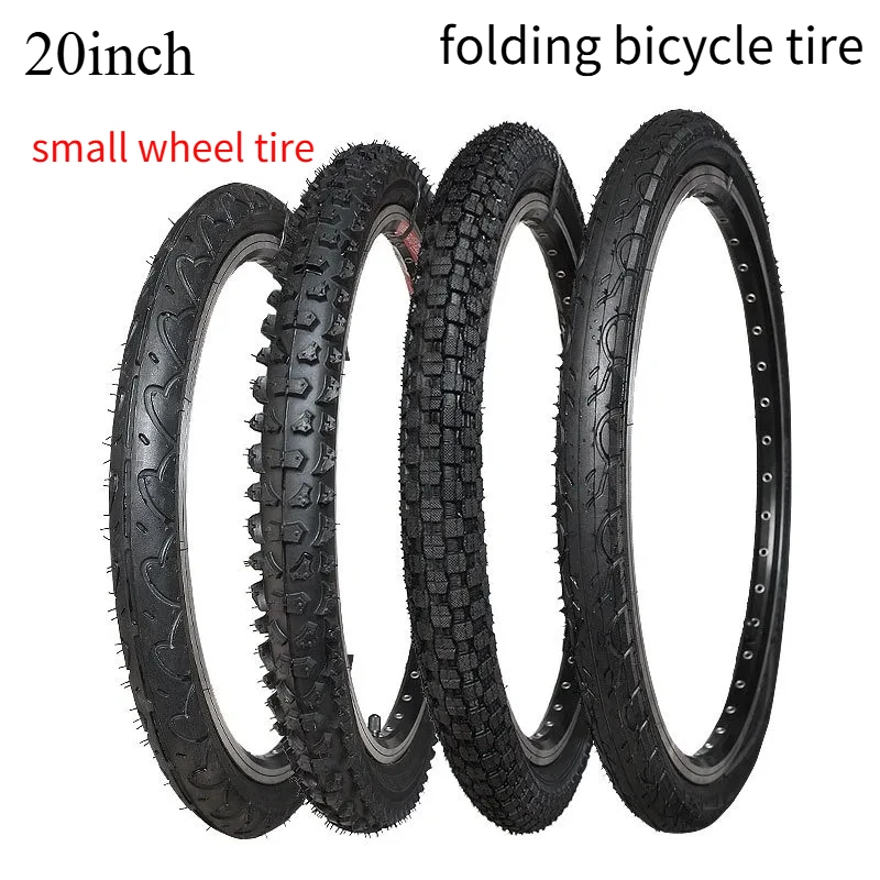 1pc 20inch bicycle tire 20x1.75 20x1.95 small wheel tire 20x1-1/8  20x1.5 20x2.125 folding bicycle tire