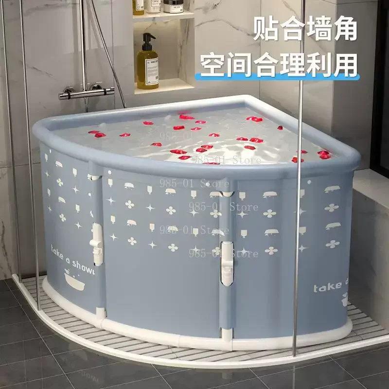 Installation-Free One-Click Folding Bath Tub, Portable Bath Bucket for Adults and Kids