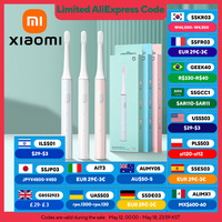 XIAOMI MIJIA T100 Sonic Electric Toothbrush Cordless USB Rechargeable Toothbrushes Waterproof Ultrasonic Automatic Tooth Brush