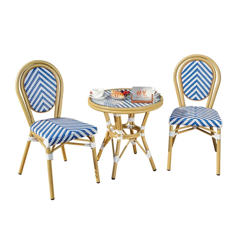 

Outdoor Rattan Table and Chair Garden Chair Outdoor Leisure Chair