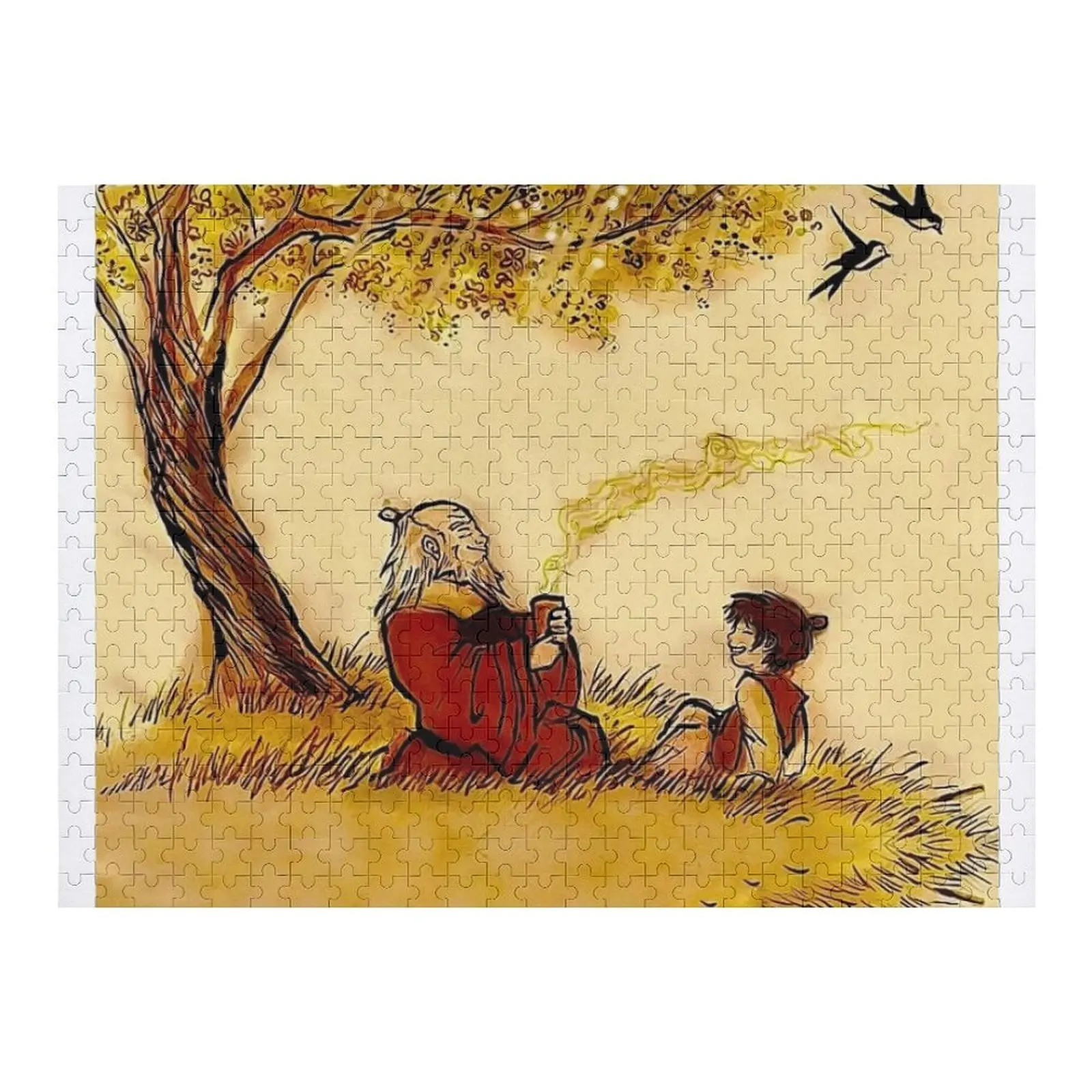 

iroh's tea Jigsaw Puzzle Custom Name Child Toy Customized Gifts For Kids Baby Toy Puzzle