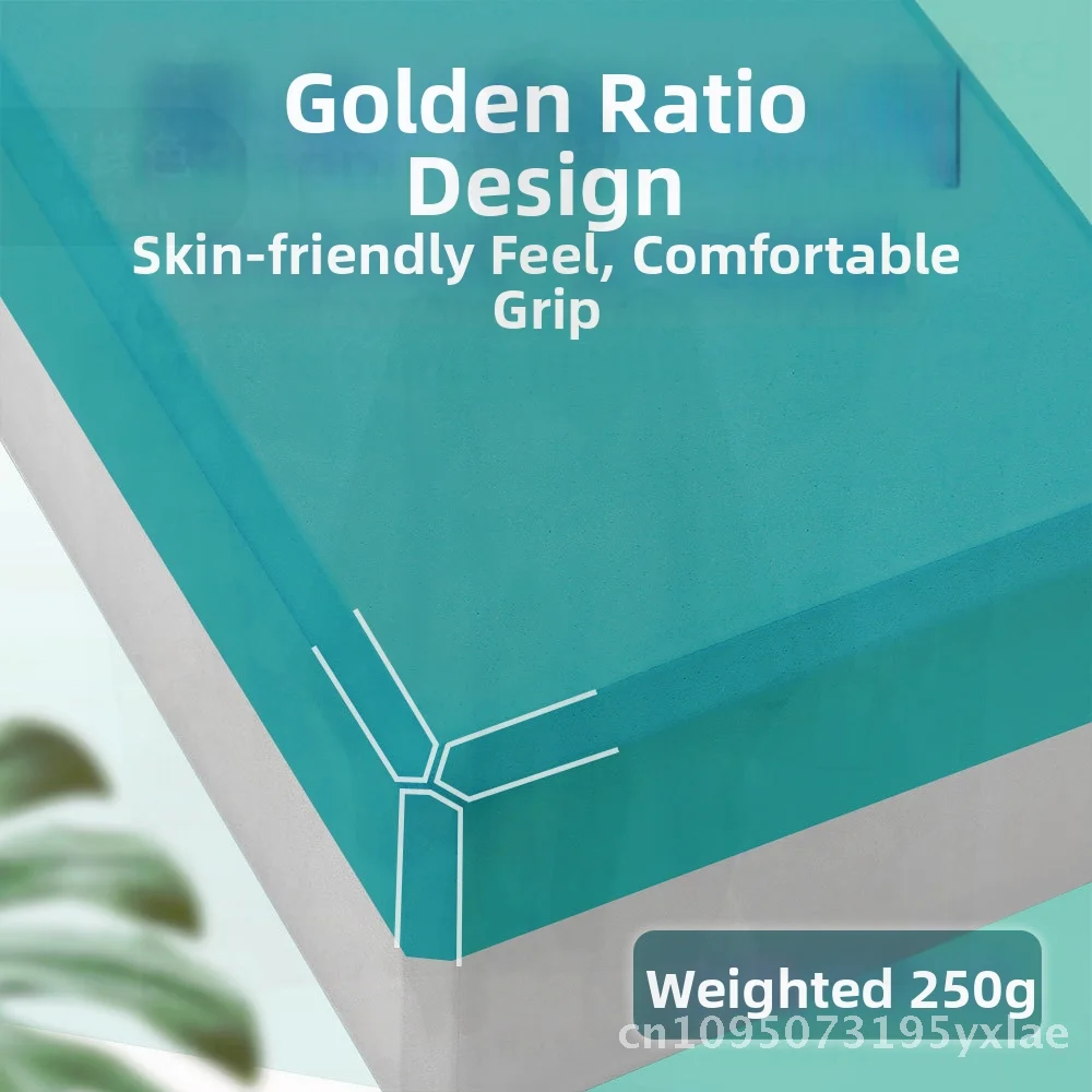 عالية الكثافة اليوغا الطوب للنساء الأطفال ممارسة الرقص المعونة ساحة الساق الصحافة رغوة الطوب الأخضر/رمادي 250 جرام أجهزة لياقة بدنية