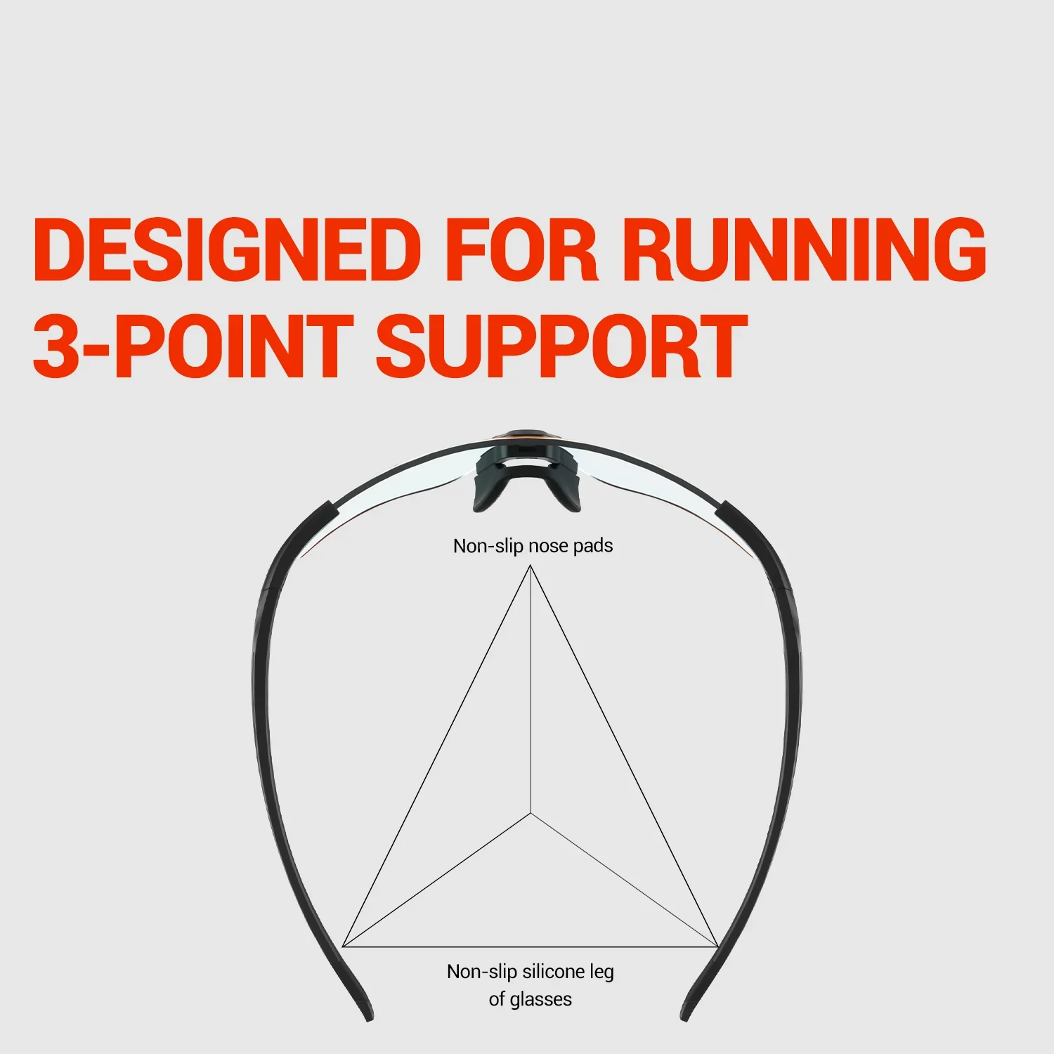 Kapvoe جديد في الهواء الطلق المشي لمسافات طويلة ركوب يندبروف نظارات الرجال النساء الجبلية الطريق دراجة الدراجات نظارات UV400 حماية نظارات شمسية رياضية #5