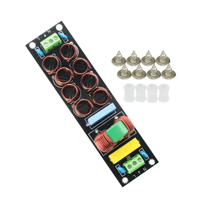 4400 W EMI Power Filter 20A Hochfrequenz Power Filter Netzteil Montiert Board Für Audio Lautsprecher Verstärker