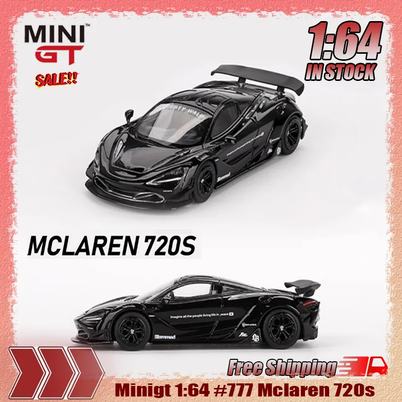 

New In Stock Minigt 1:64 #777 #775 #812 Mclaren 720s 750s Simulation Alloy Micro Die Cast Car Model Custom Toys Collection Gifts