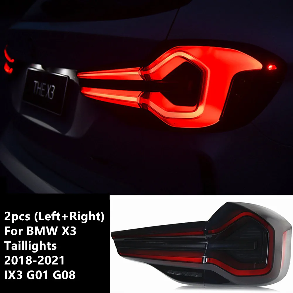 

Car Styling Tail Lights for BMW X3 Taillights 2018-2021 IX3 G01 G08 LED Rear LED Lamp Signal Tail Lamp Reverse Auto Accessories