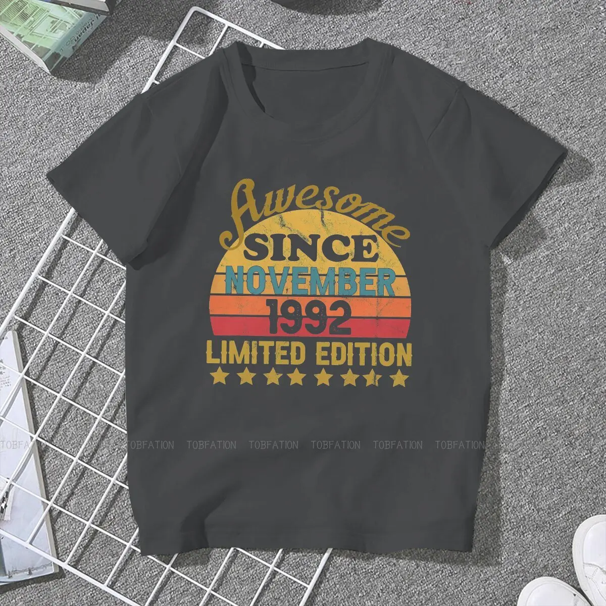 1992 Crewneck TShirts November 30 Years Birthday Personalize Woman's T Shirt Hipster Clothing