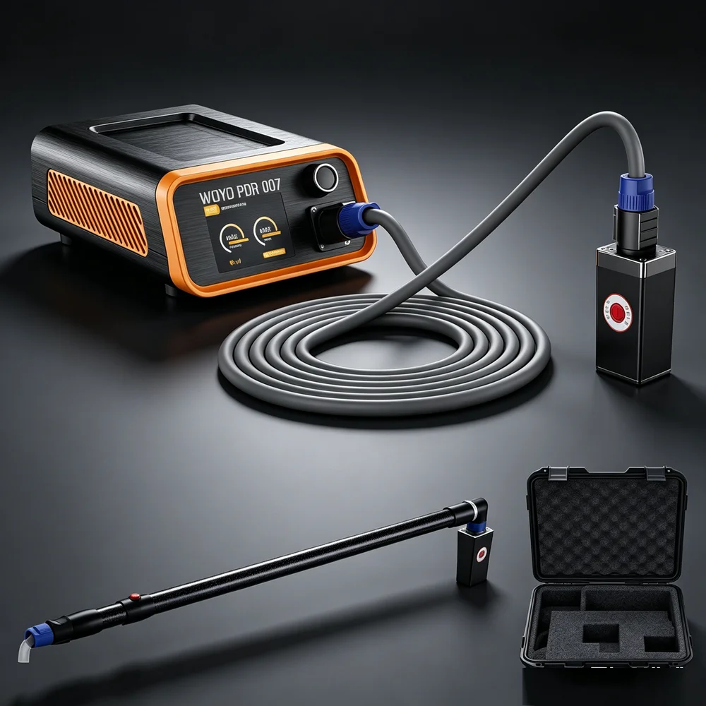 Dent Repair Tools WOYO PDR 007+Rod woyo PDR007 And Rod Magnetic induction Heater Removal Kits Auto Body Repair Paintless