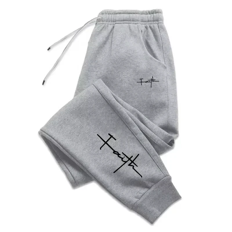 

Autumn Winter Quality Casual Men's Sweatpants Tracksuit Trousers Daily Fashion Print Versatile Hot Sales Pants Sport Comfortable