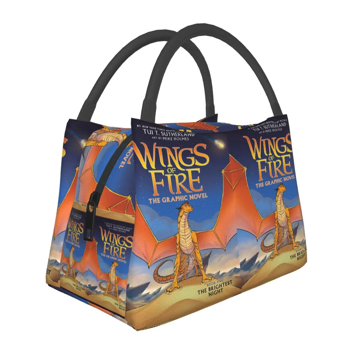 

Изолированная сумка для обеда Wings Of Fire для женщин, контейнеры для хранения еды, портативный контейнер-холодильник, термосумка для обеда
