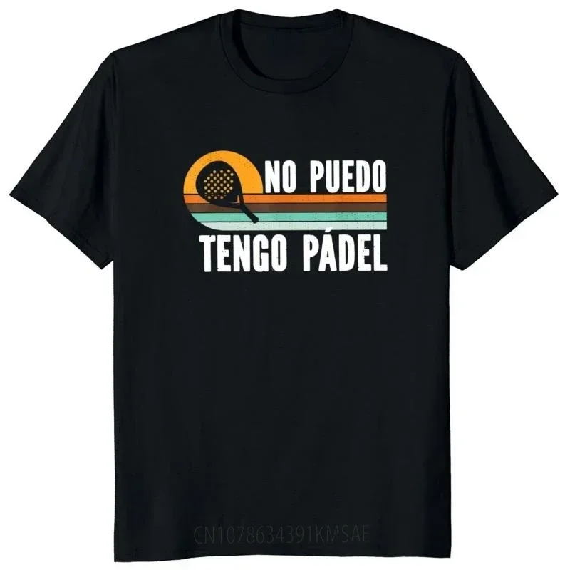 Divertido Porque Pierdo Al Padel  T-shirts Men Tennis Women Short-sleev Exercise Breathable Graphic  Funny Camisetas