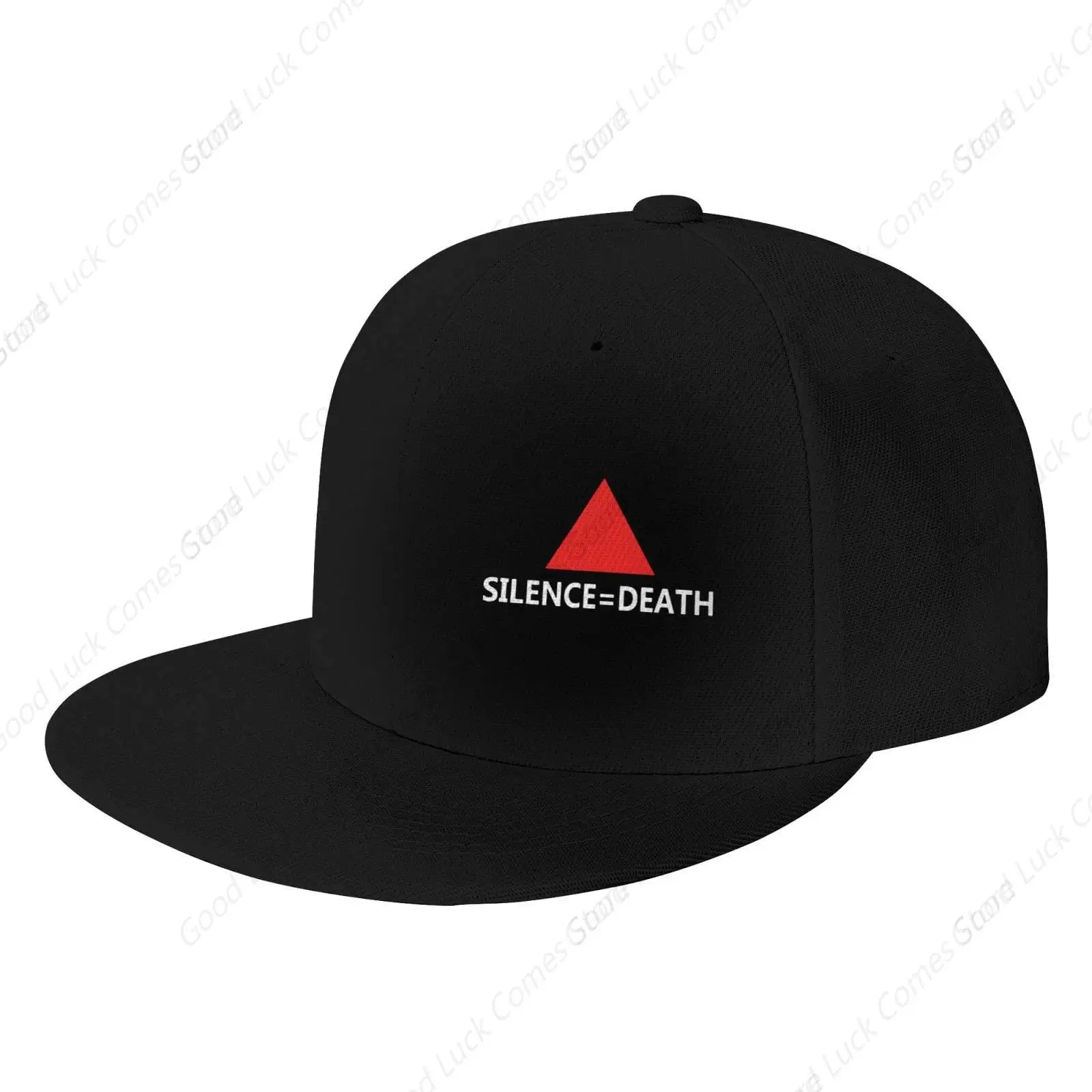 Action Life Silence=Death Flat Brim Cap Unisex Flat Bill Baseball Hat