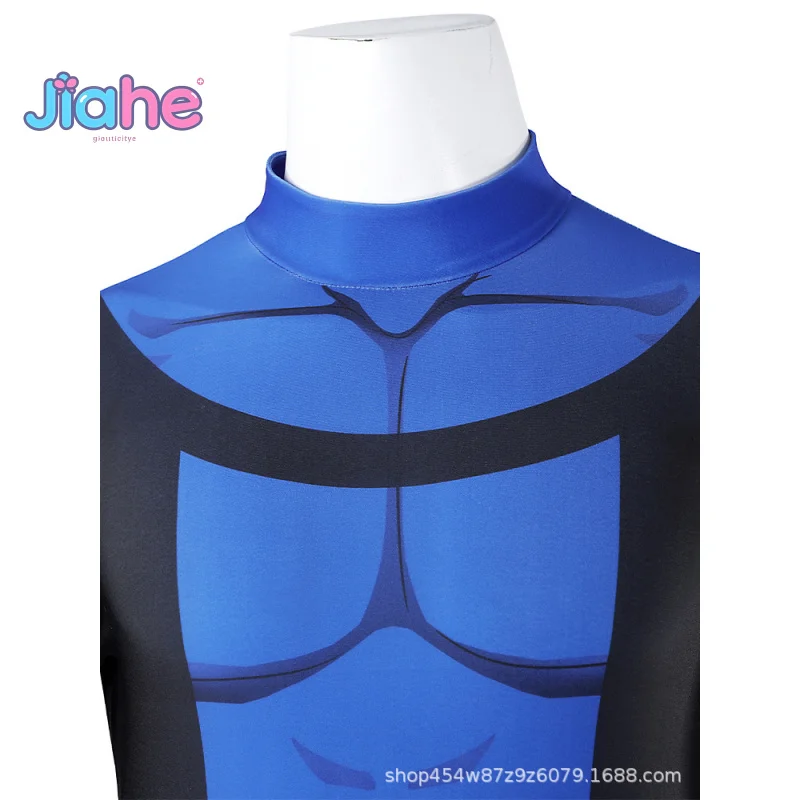 Mark Grayson Invincible Cos Season 3 Cosplay Costume Halloween party jumpsuit, headband, glasses set movie men's fantasy uniform