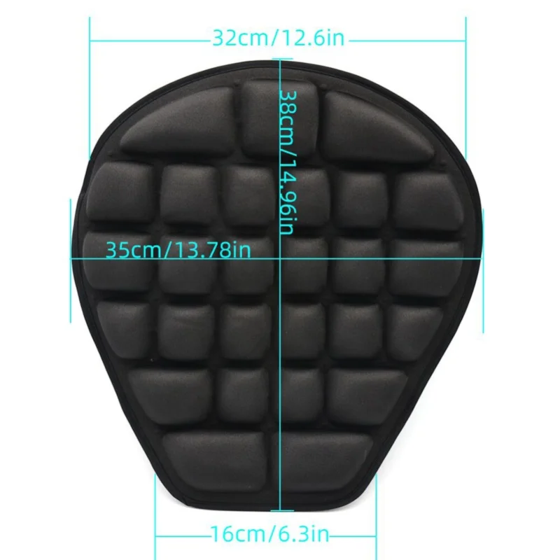 Sponge Filling Cushion Sunscreen Shock Absorption Stress Relief Anti-Skid Motorcycle Seat Cover