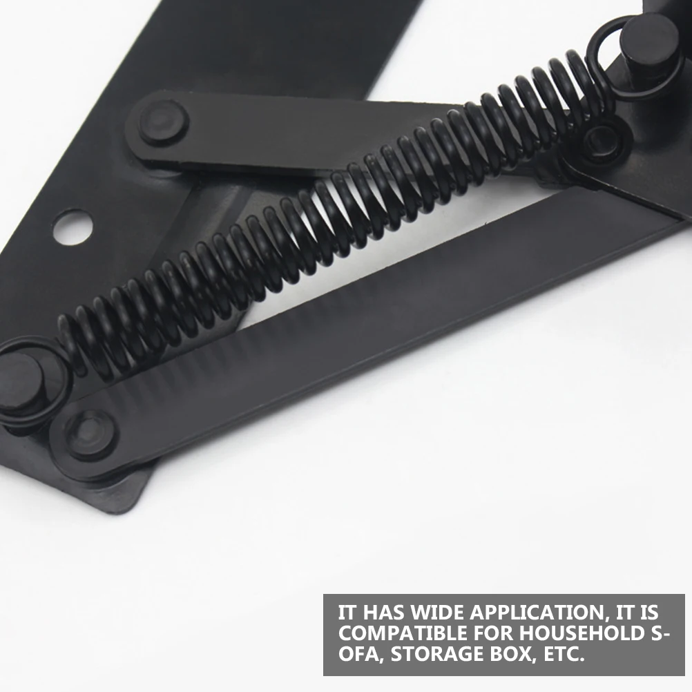 

2Pcs Steel Sofa Spring Hinge Triangular Durable Spring Hinge Accessory for Home Storage Box Soft Close Folding