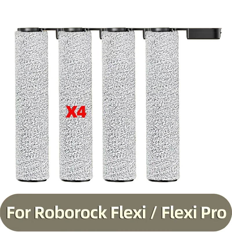Сменная роликовая щетка BISM для Roborock Flexi Flexi Pro, запасные части, аксессуары, можно очищать фильтр
