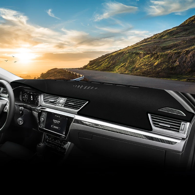 

Abaiwai For Skoda Superb 3 B8 2016 2017 2018 2019 2020 2021 2022 2023 Car Dashboard Sun Shade Cover Non-slip Mat 3d Pad