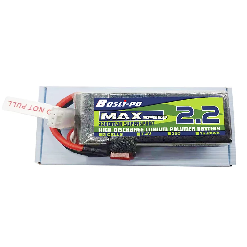 Boslipo 2-6S 7.4V 11.1V 14.8V 22.2V 1300 1500 3300 4000 5300 2200mAh 35C يبو بطارية ل RC الثابتة الجناح الطائرات بدون طيار