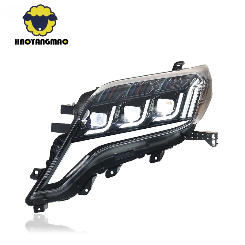 

Suitable for Toyota14-17Dominant Headlight Assembly Prado ModificationLEDLens Daytime Running Light Flowing Turn Signal