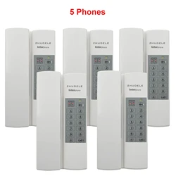 Safe&Comfortable Multi-functions Home Interphone ,5-way audio intercom system,Public intercom system 99 handle extenable