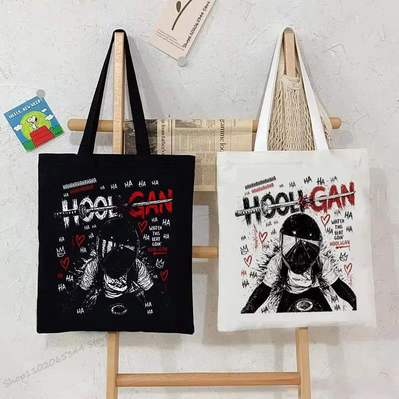 Hooligan Album Arirang World Tour 2026 Canvas Tote Bag Fashion Shoulder Bag Reusable Shopping Grocery Bags Women's Kpop Fan Gift