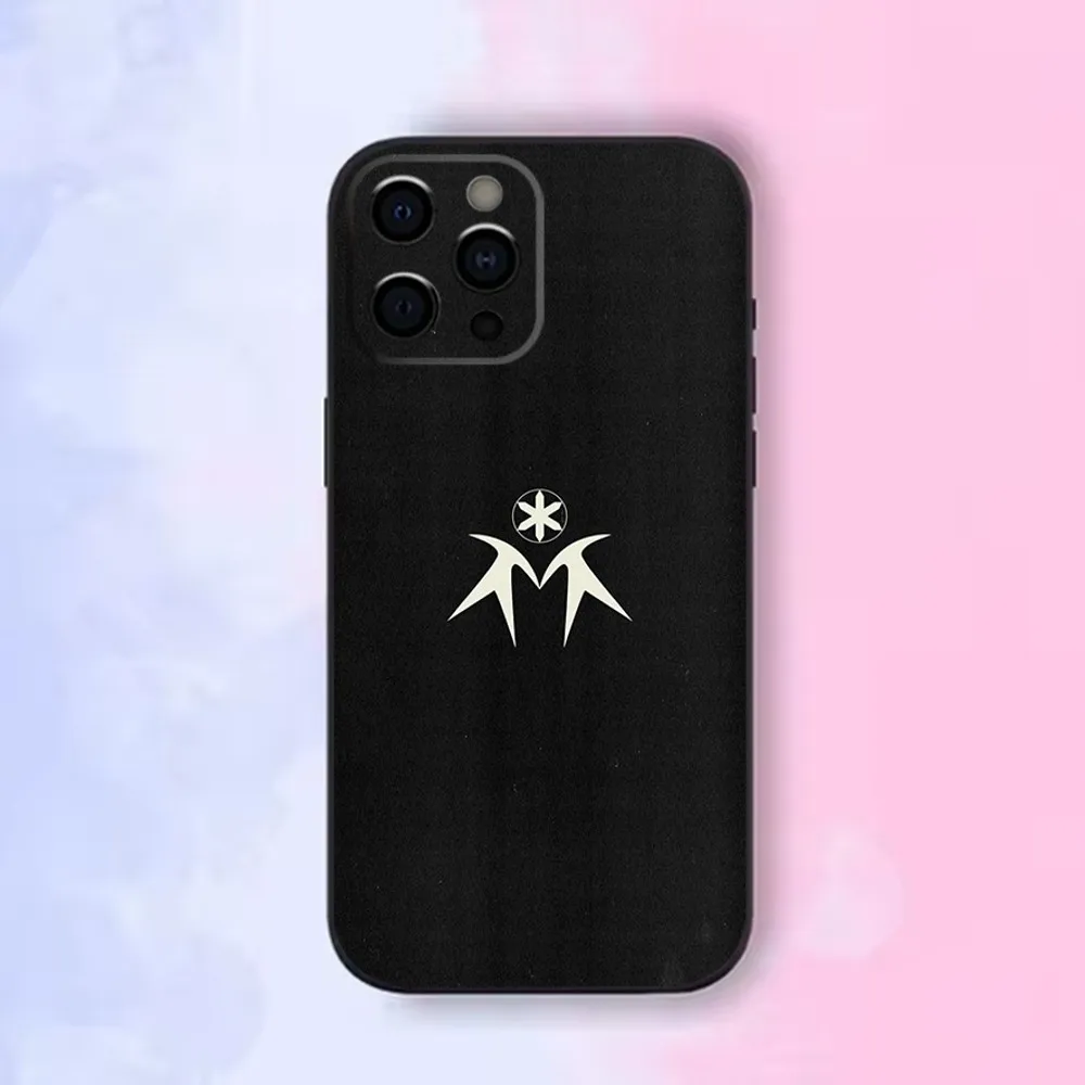 Bring Me The H-Horizons BMTH Phone Case For iPhone16,15,14,13,12 Mini 11 Pro XR,X,XS,MAX 7,8 Plus Silicone Cover Soft Black