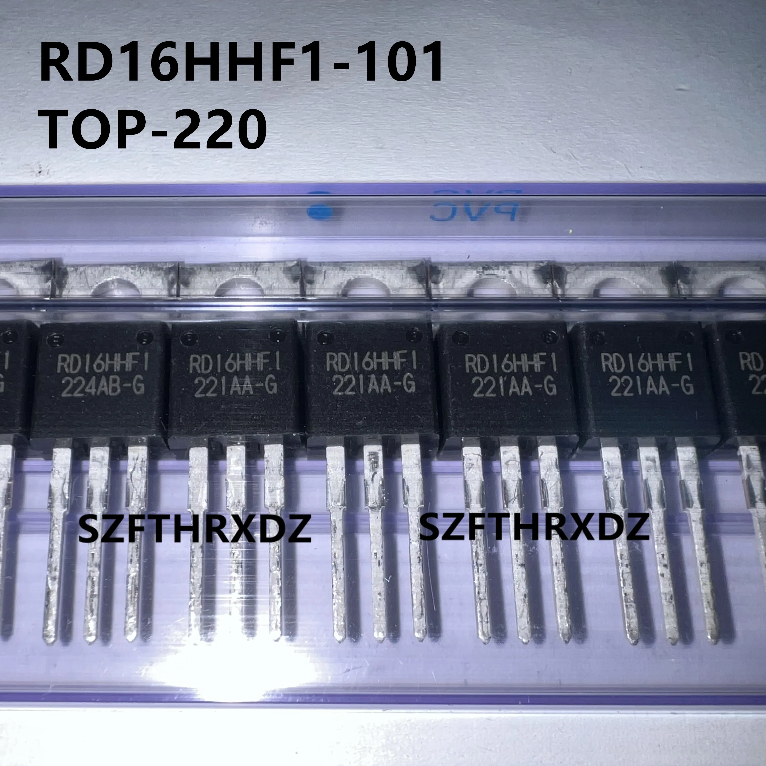 

SZFTHRXDZ 10pcs 100% New Imported Original RD16HHF1-101 RD16HHF1 RD16HHFI TO-220 Radio Frequency Transistor ( Japan)