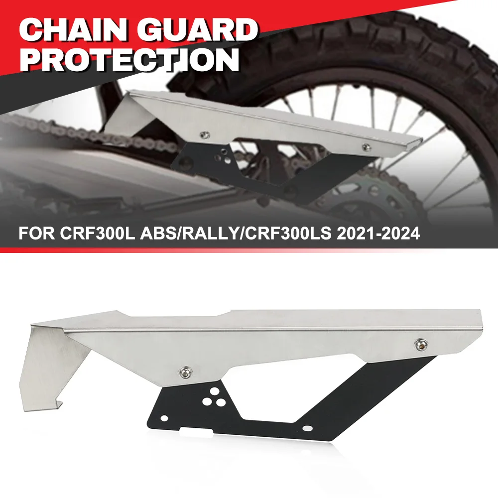 

FOR HONDA CRF300L ABS/Rally/CRF300LS 2021 2022-2024 Rear Back Drive Chain Cover Guard Mud Panel Shield ﻿Motorcycle CRF 300 L