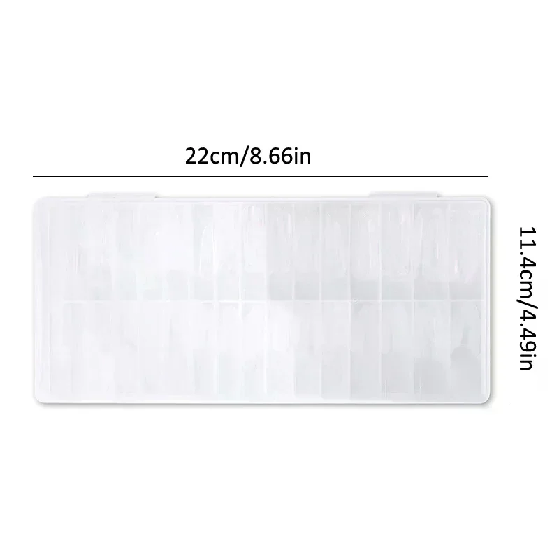 Sandwich dubbele nagelvormen 240 stuks 14 maat snelle extensies-dubbele vormen T-vormige ellips manicure vormen bovenste mal onderste mal 3D