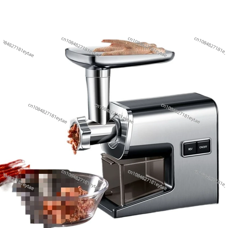 Electric meat grinder household multi-function automatic meat grinder high-power commercial